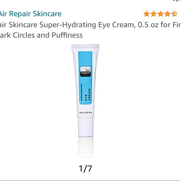 air repair skincare super hydrating eye cream
